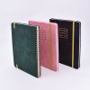 PU Leather Notebook with Wire-O Binding